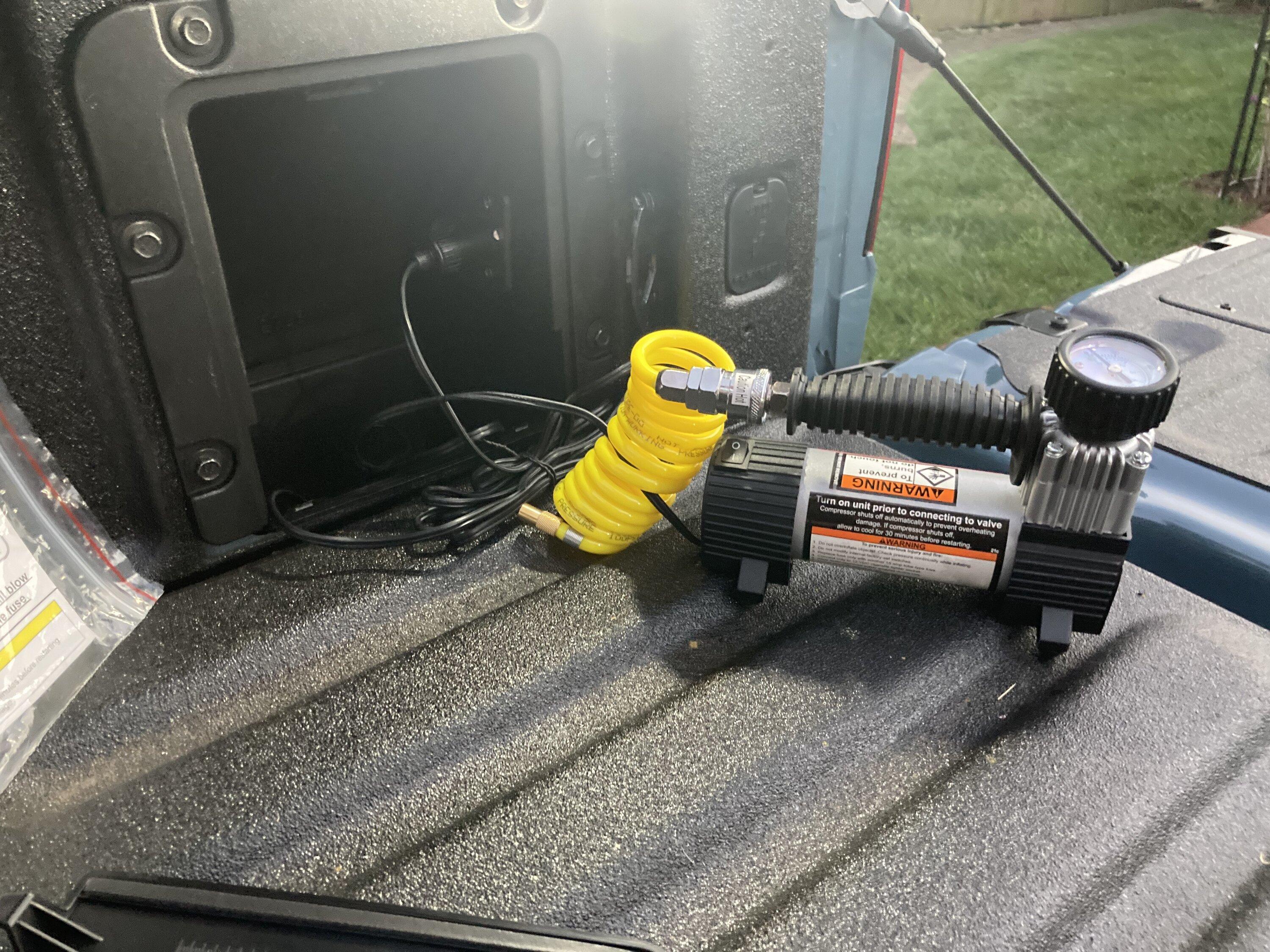 Ford Maverick 12v and USB installed in bed BAF1FA5E-9458-4744-992D-984CB48D3172