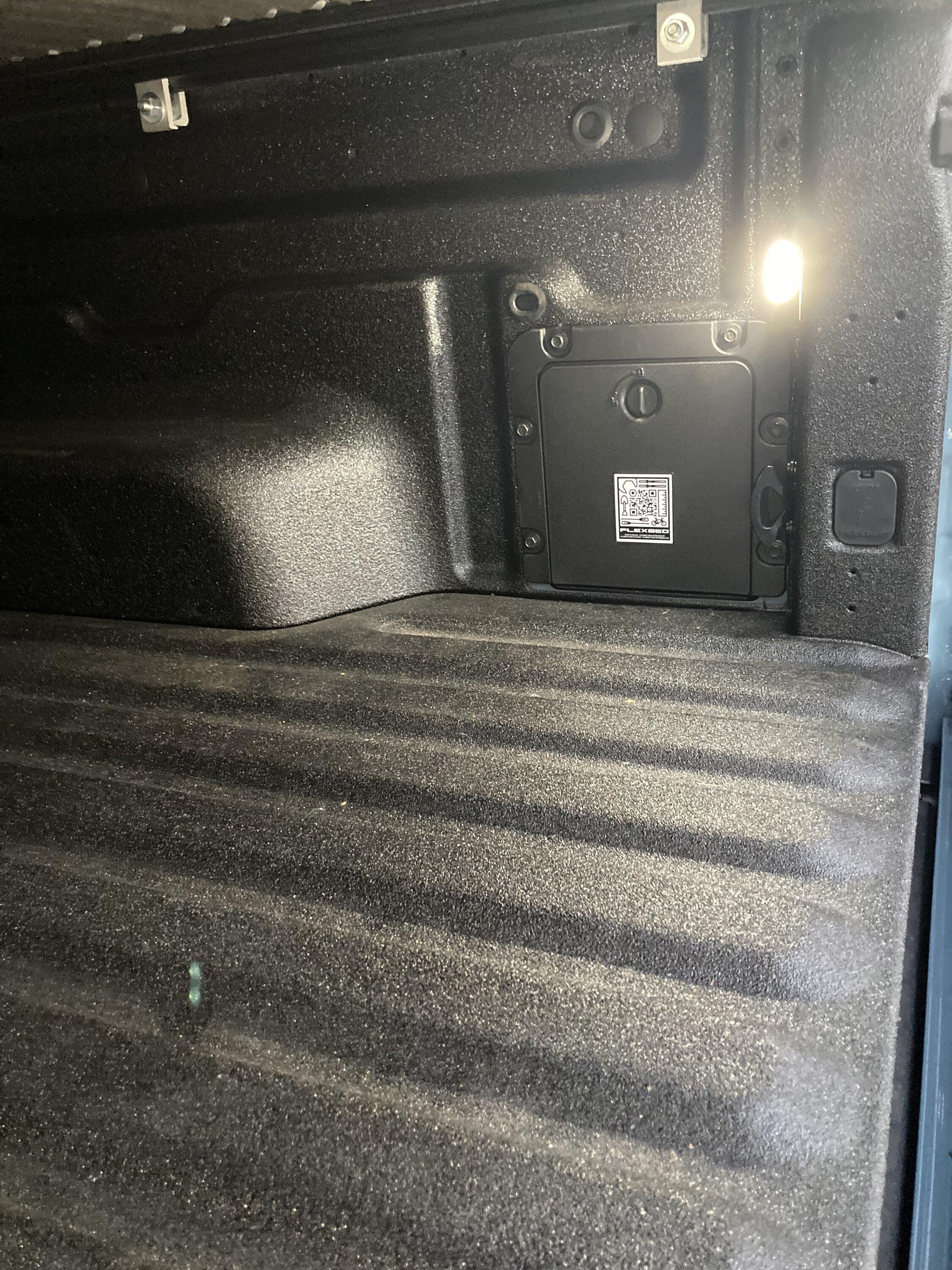 Ford Maverick 12v and USB installed in bed C9D7D7AF-F758-4159-A02B-12D225DEB1B6