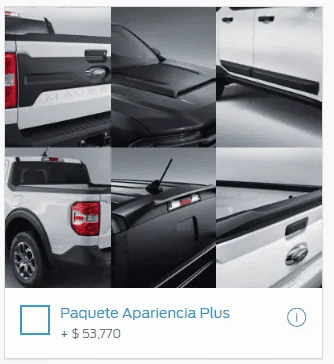 Ford Maverick Interesting Appearance Package available on Mexican Market Mavericks image_2022-10-03_162335737