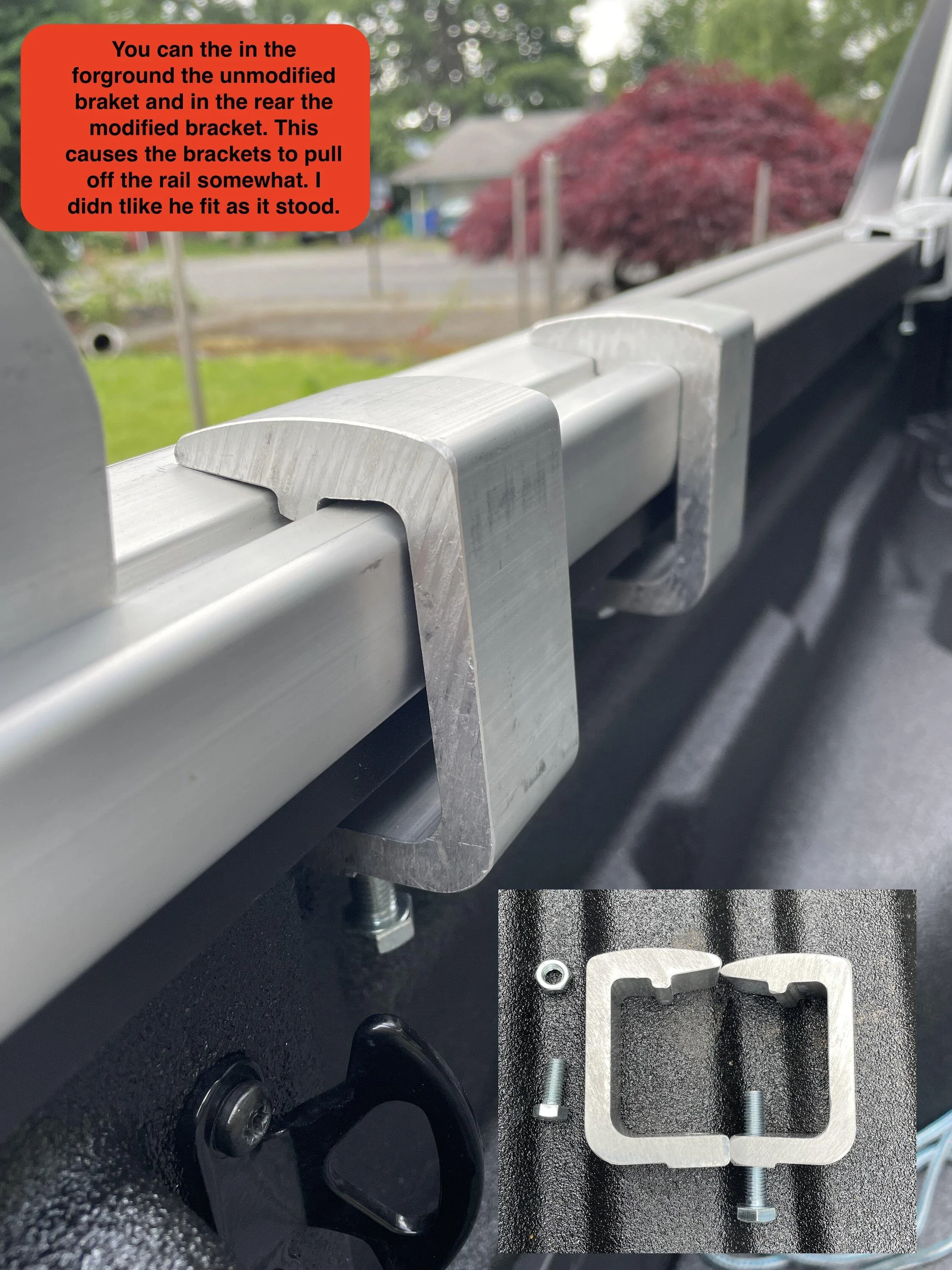Ford Maverick Elevate Outdoor Aluminum Universal Over-Cab Truck Rack installed 8