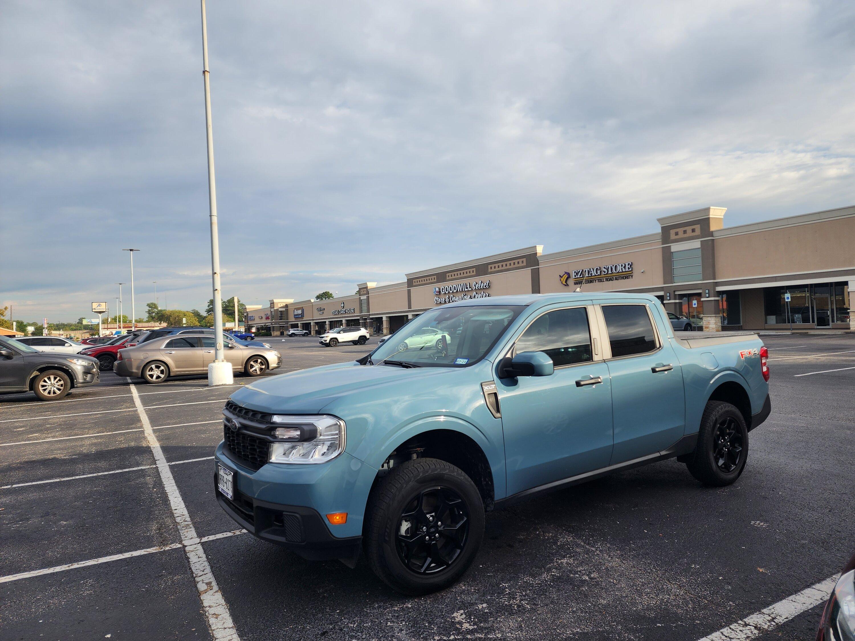 Ford Maverick 2.5 inch superlift added. 20221004_083920