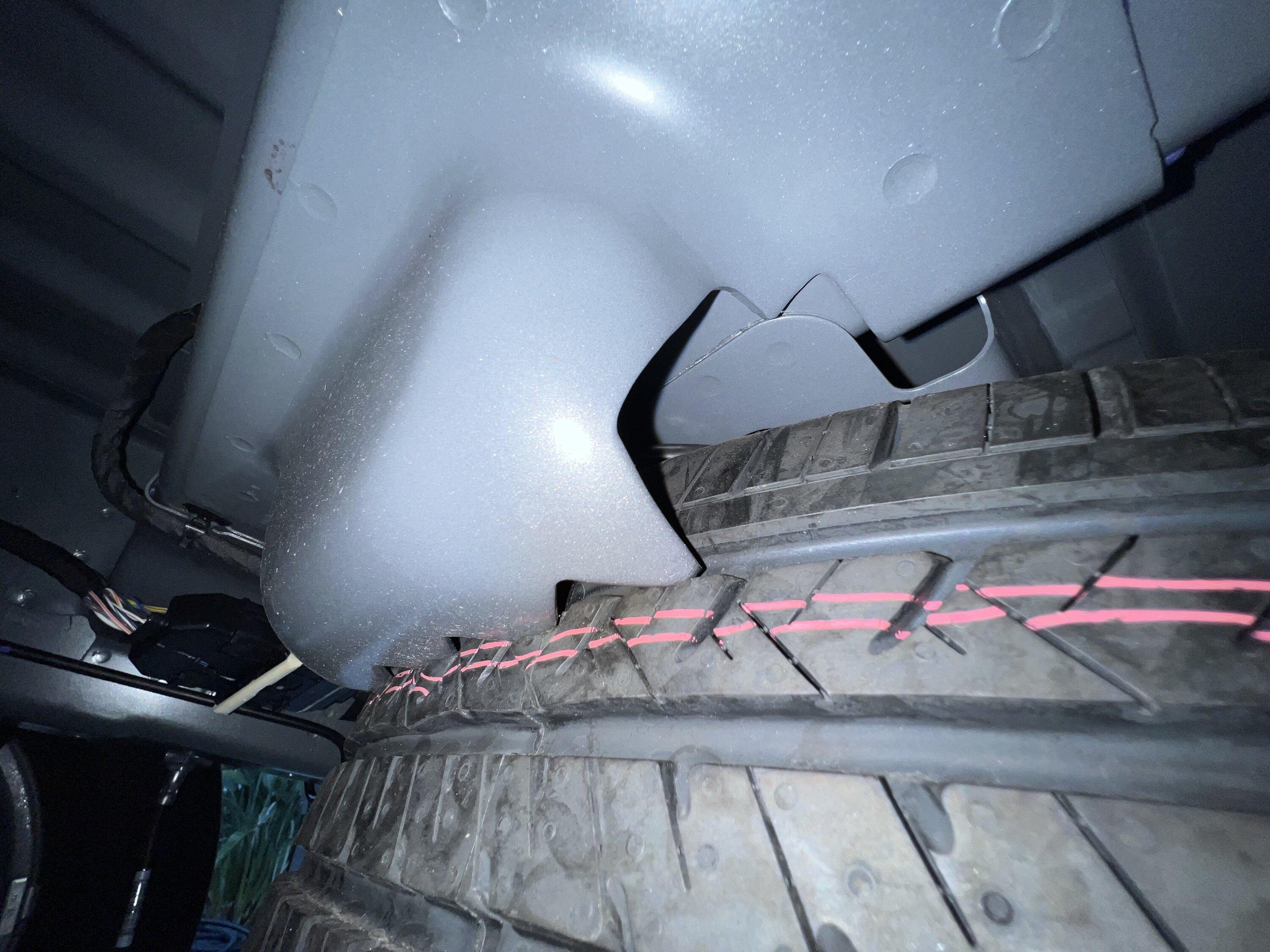 Ford Maverick Spare tire damaged from factory A8952B0E-3A5E-4A0F-A7E0-3200C4953216