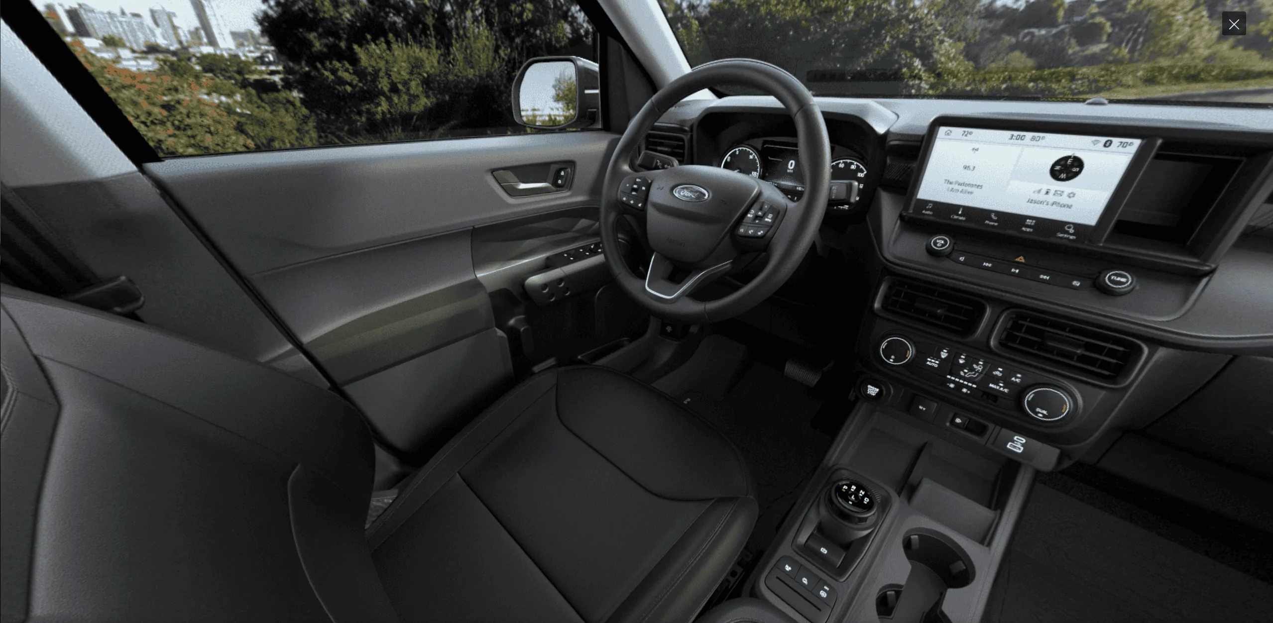 Ford Maverick More looks at the Black Appearance Package 1665024309698