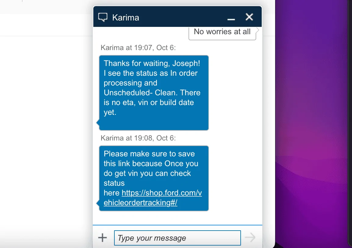 Ford Maverick "In order processing and Unscheduled- Clean" meaning? Screen Shot 2022-10-06 at 7.08.19 PM
