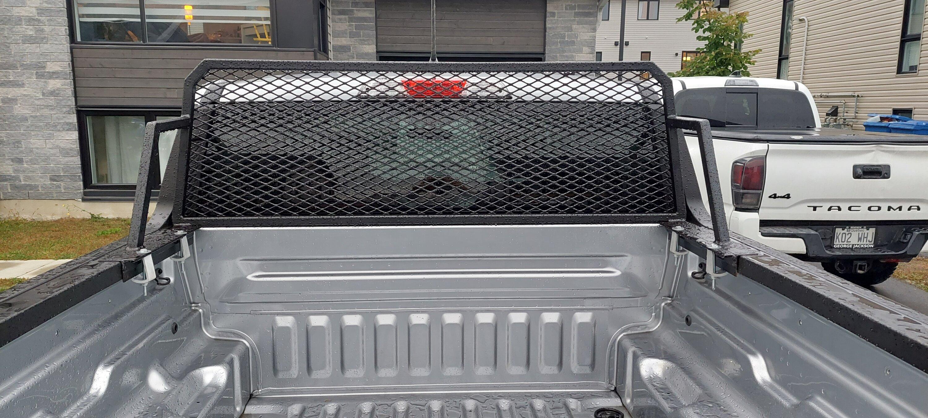 Ford Maverick Custom Bedrack wt LED Bar wired through 12V in the bed 20220918_183949