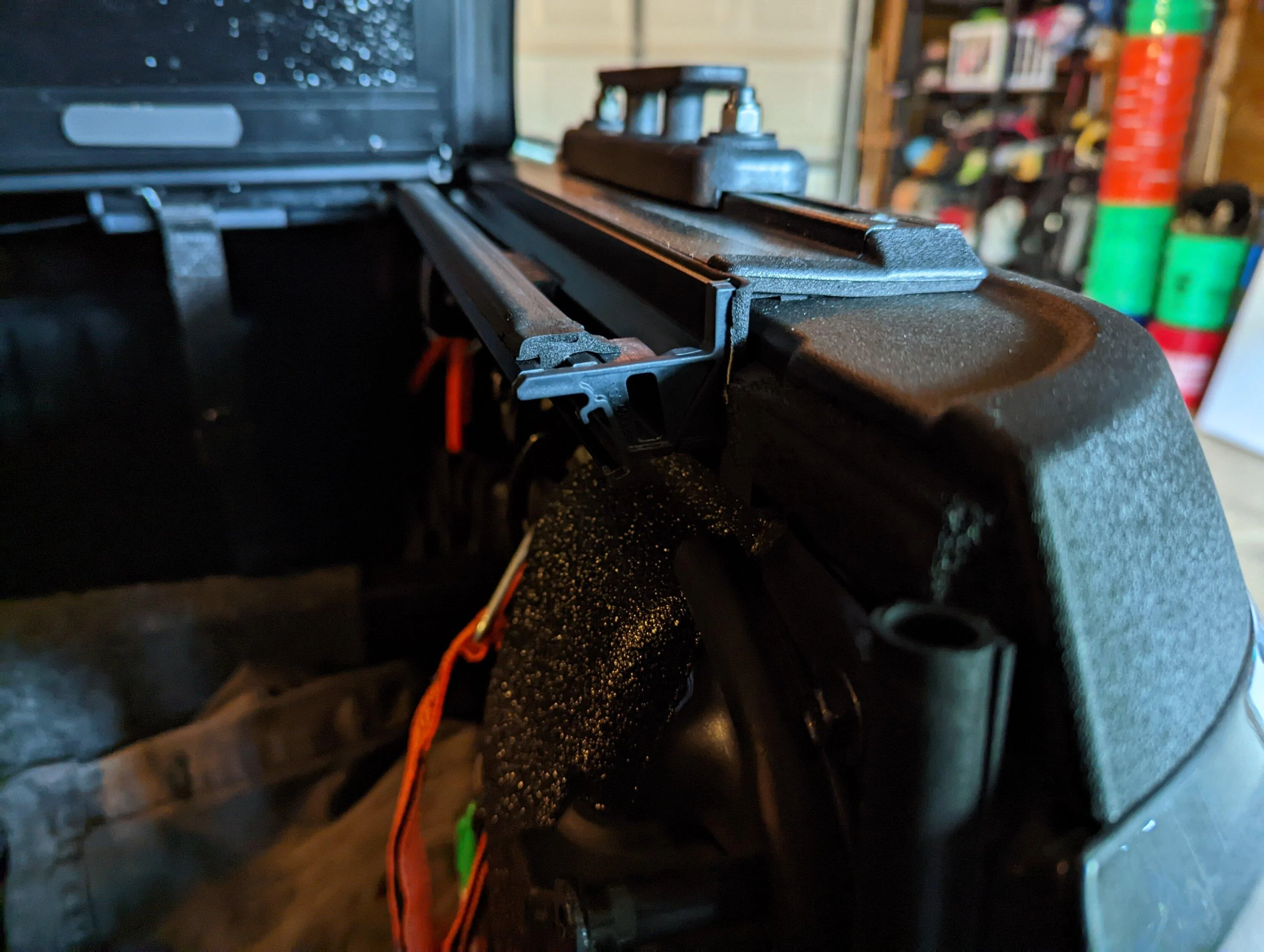 Ford Maverick Bed rack that works with hard folding tonneau? PXL_20221007_181618788
