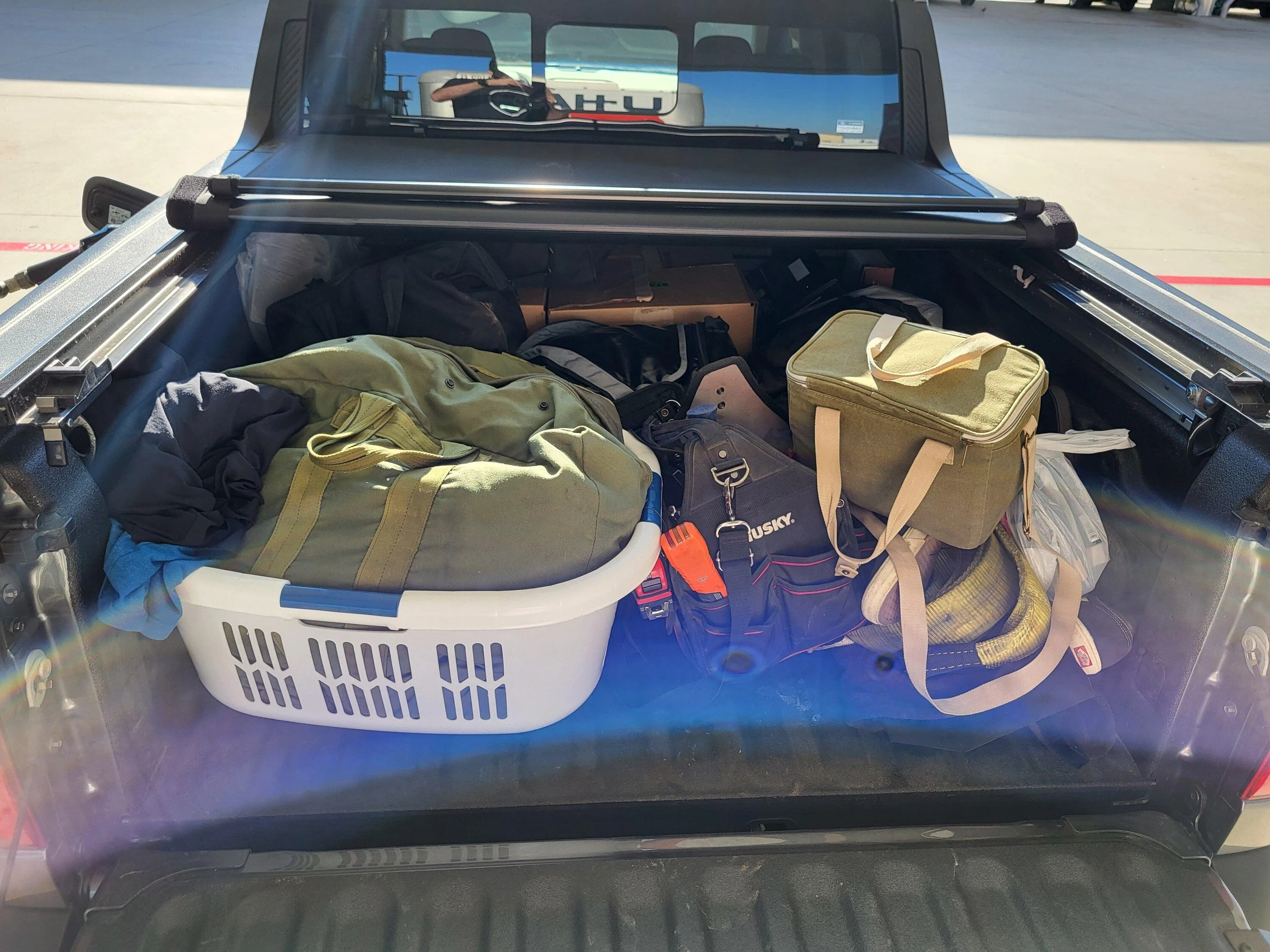 Ford Maverick 1,400 Mile Trip Towing 2643 lbs total load - results, thoughts and photos 20221003_092555