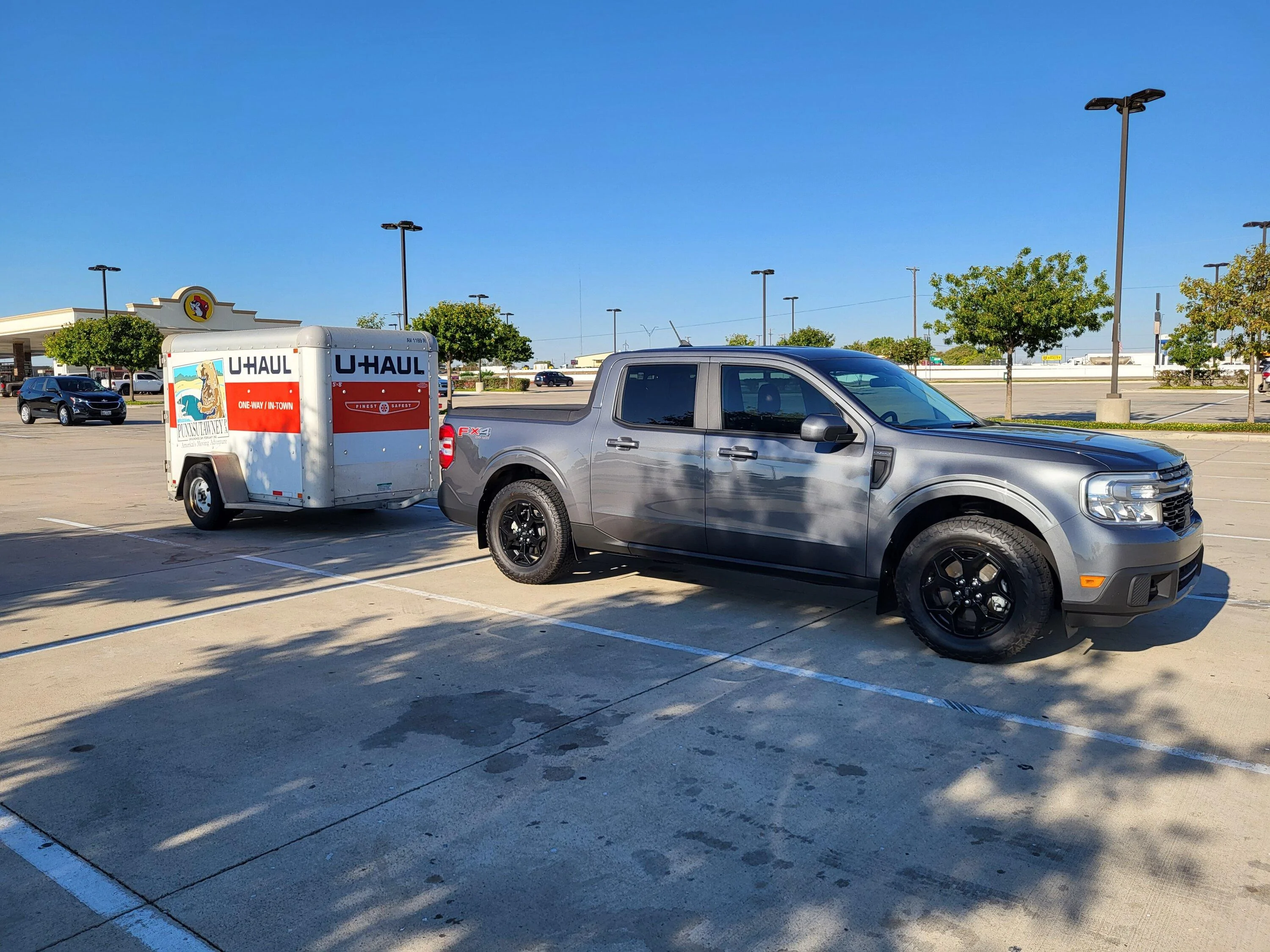 Ford Maverick 1,400 Mile Trip Towing 2643 lbs total load - results, thoughts and photos 20221003_092922