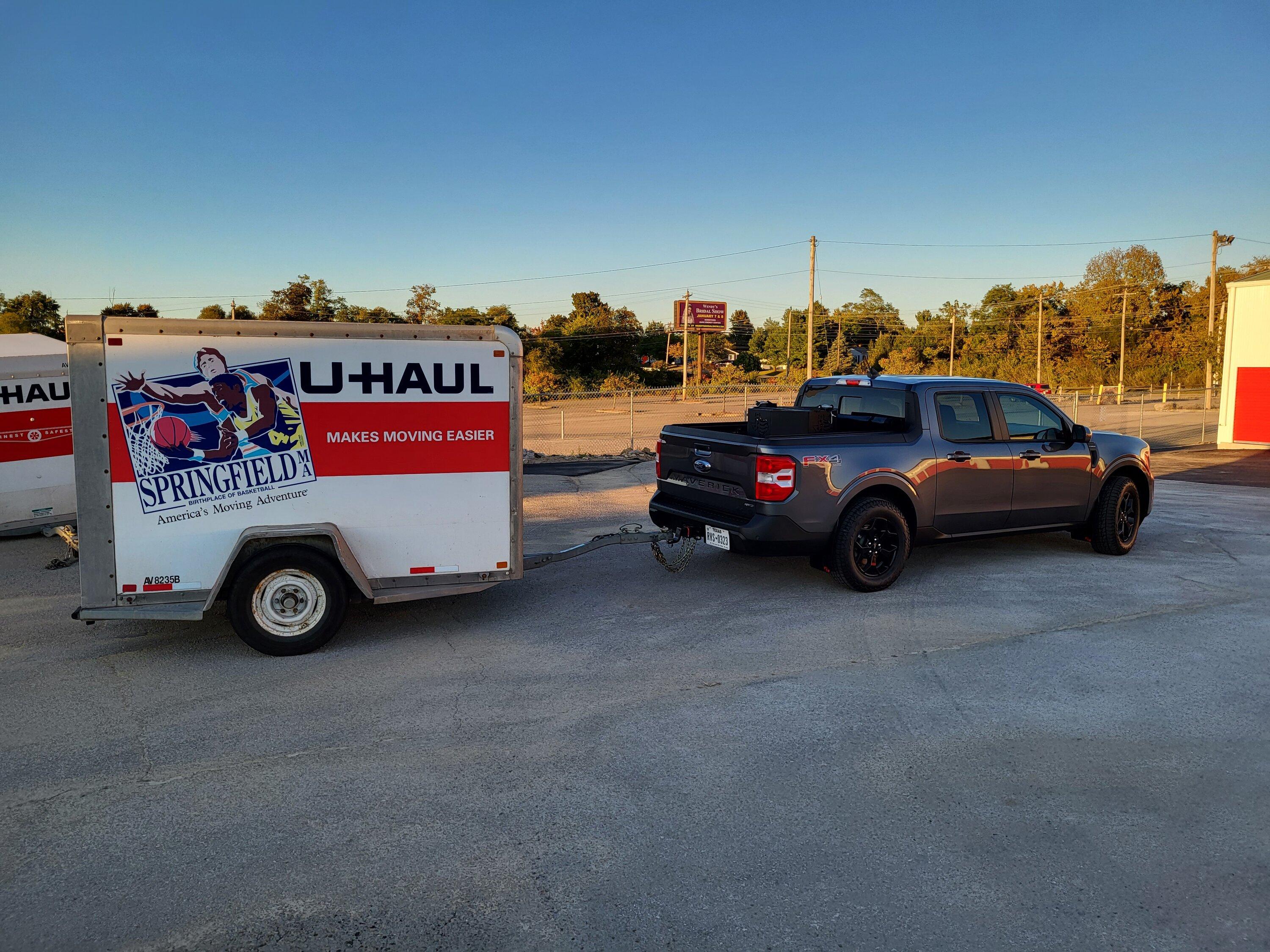 Ford Maverick 1,400 Mile Trip Towing 2643 lbs total load - results, thoughts and photos 20221004_184909
