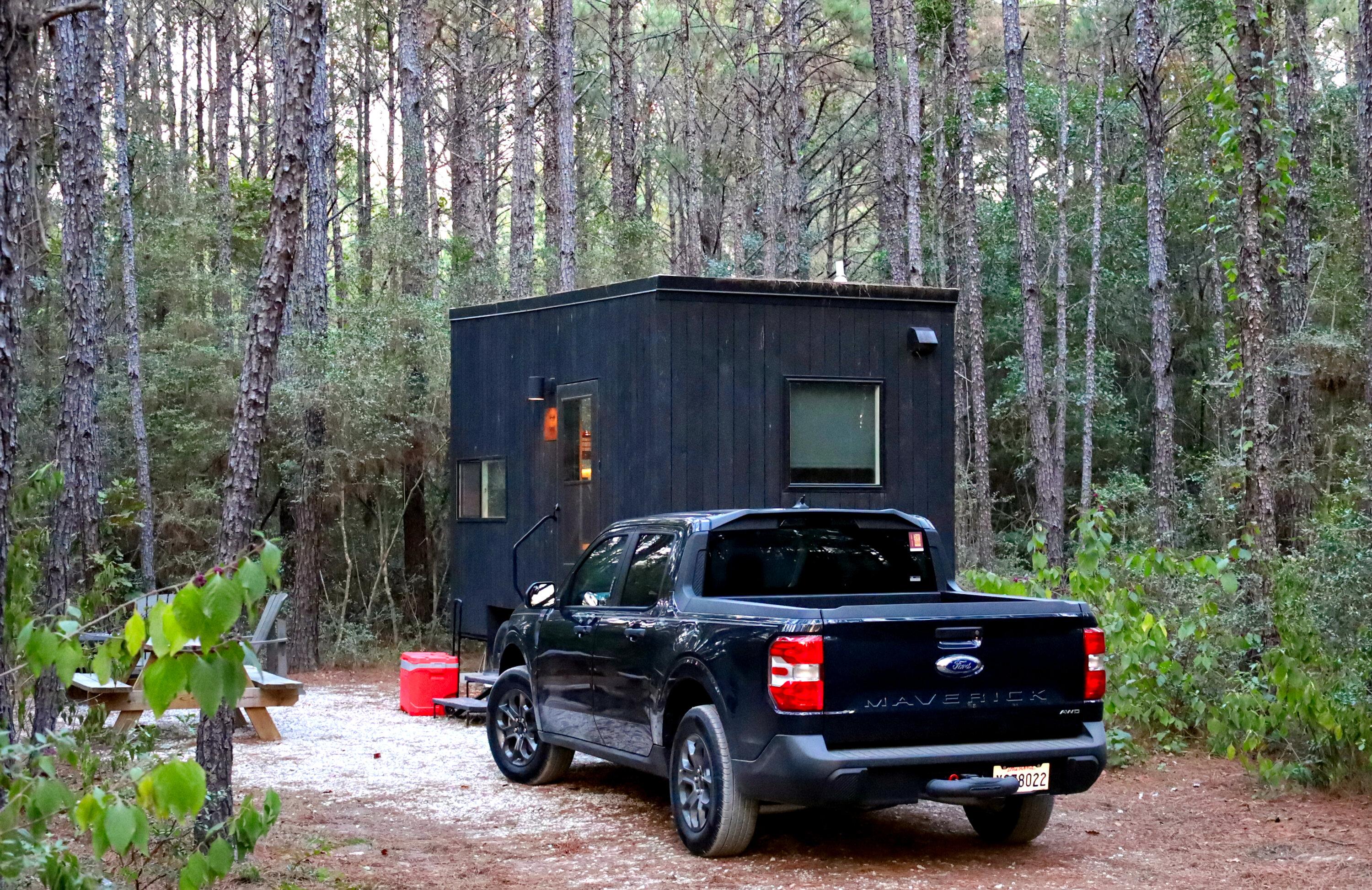 Ford Maverick Tiny Truck; Tiny House Truck and House 1