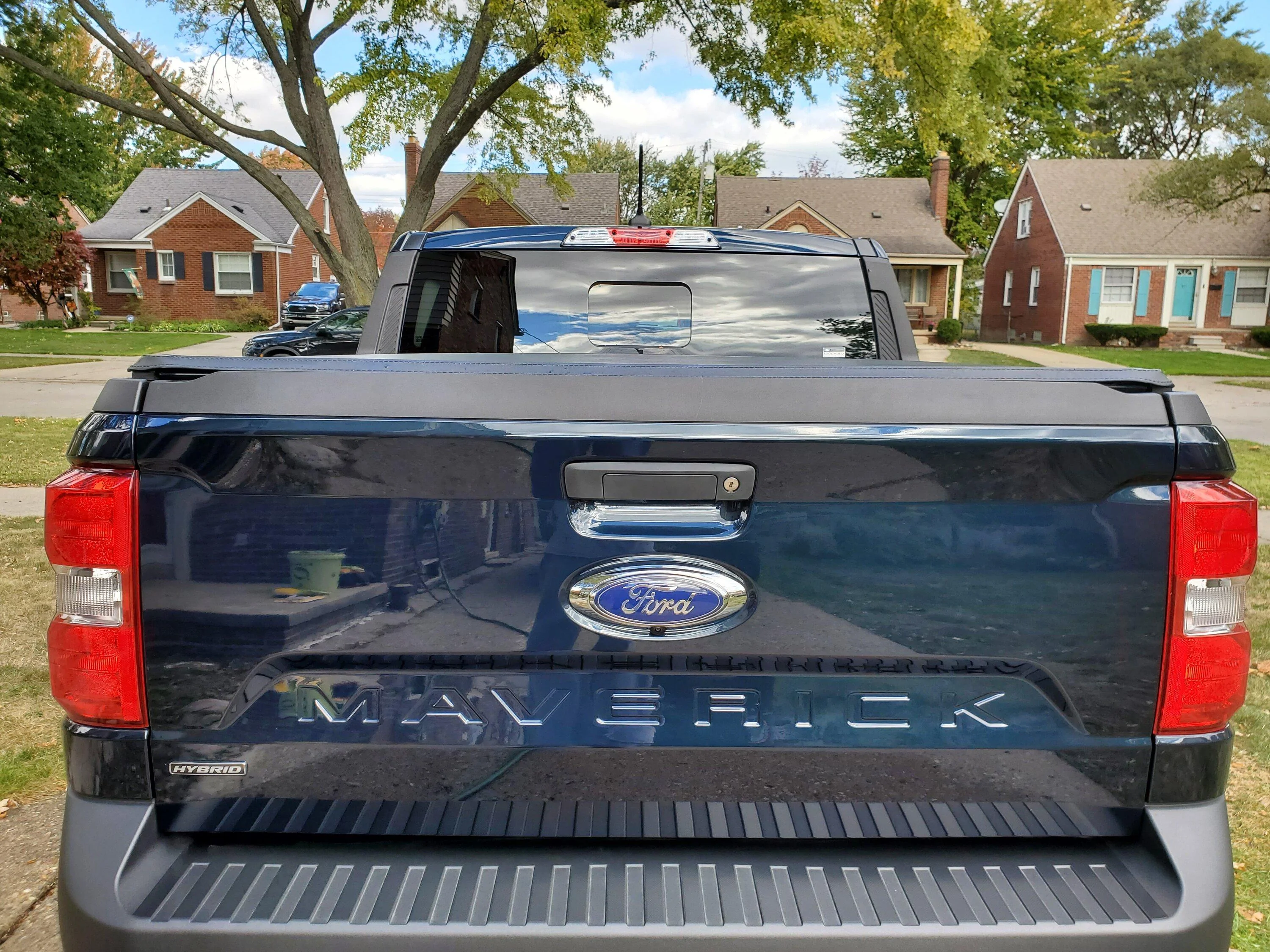 Ford Maverick Alto Blue tailgate letter upgrade 20221008_135838