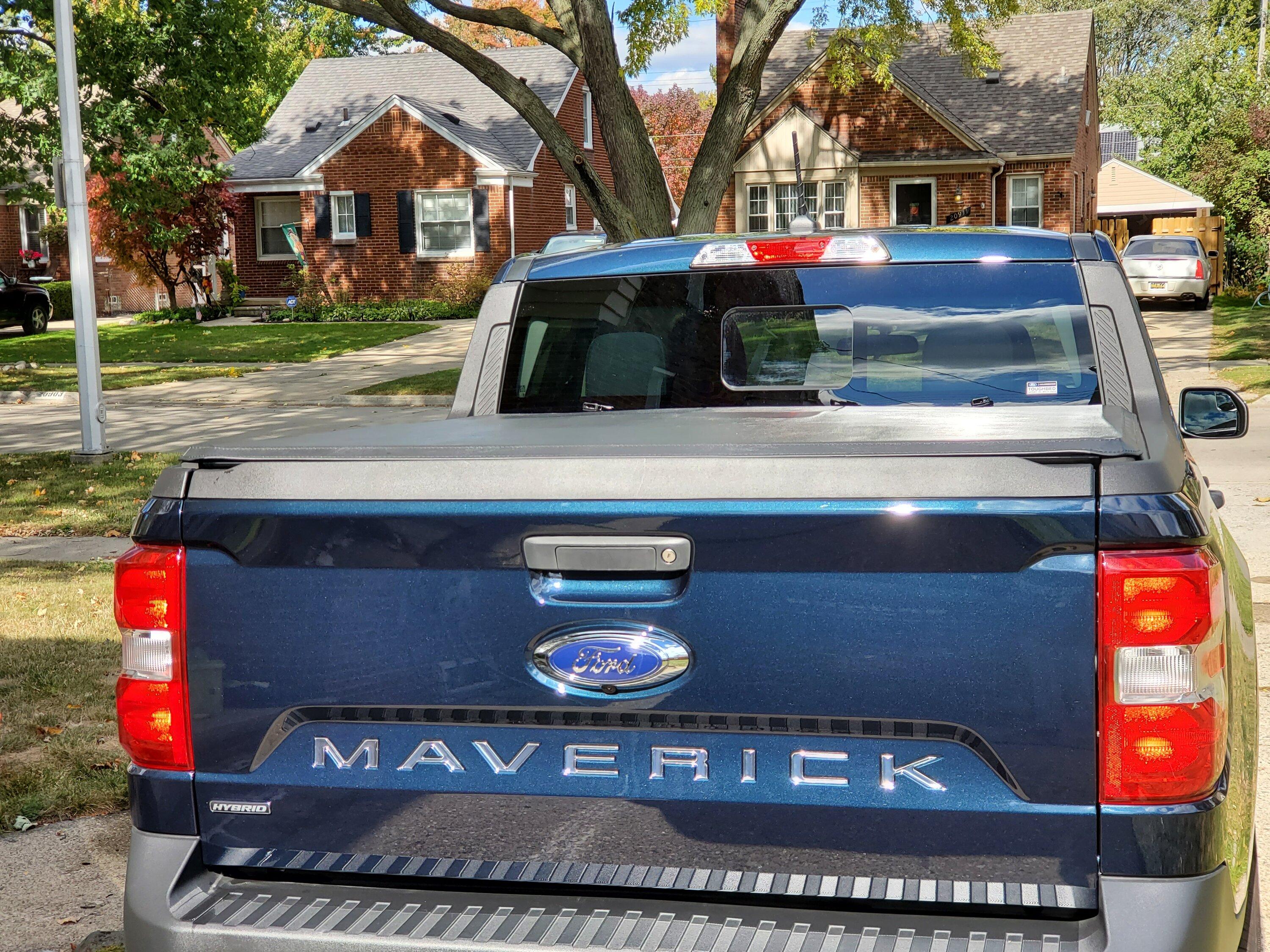 Ford Maverick Alto Blue tailgate letter upgrade 20221008_142310