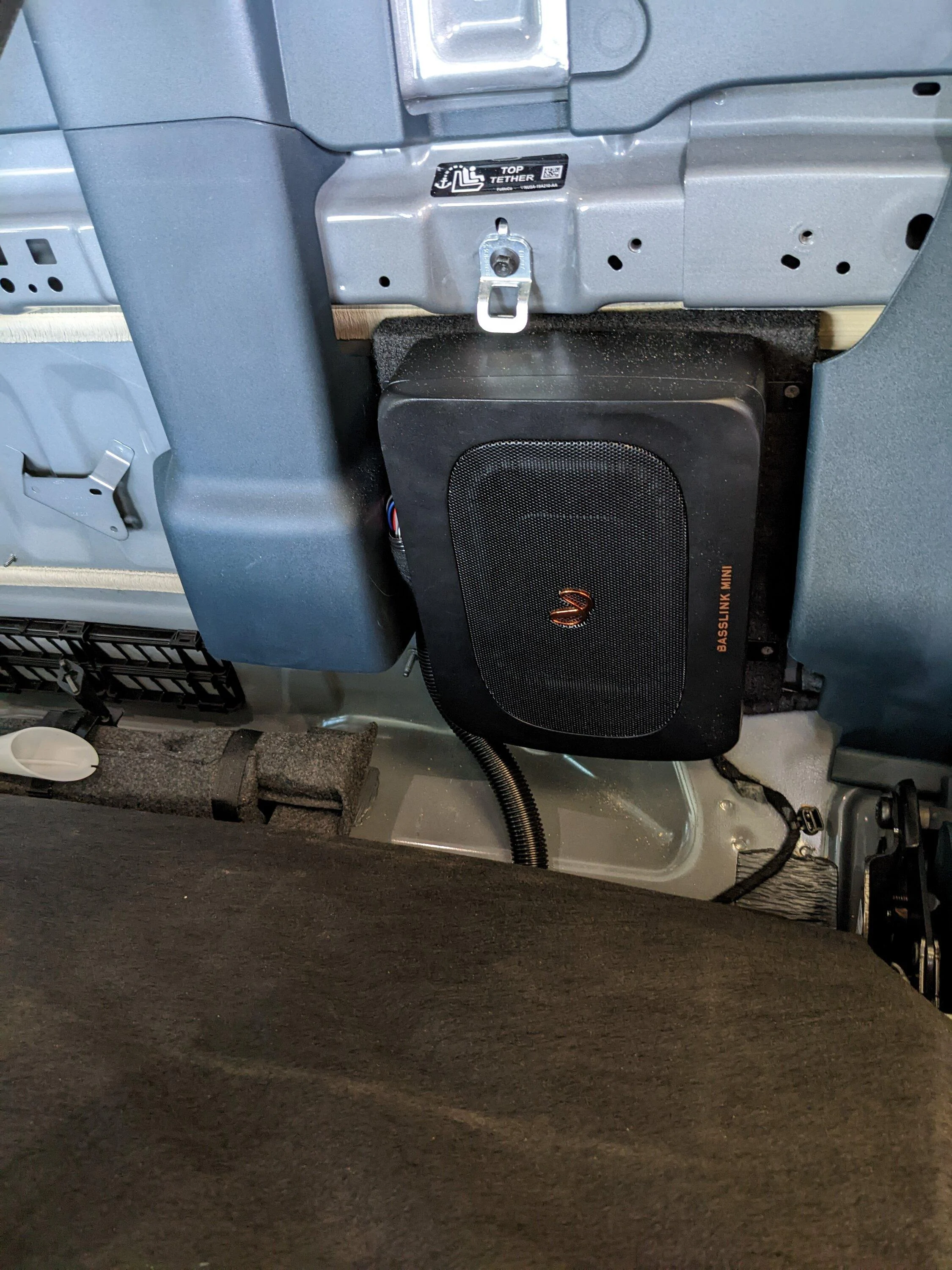Ford Maverick infinity basslink mini (and hertz k170) installed PXL_20221009_024144418.MP