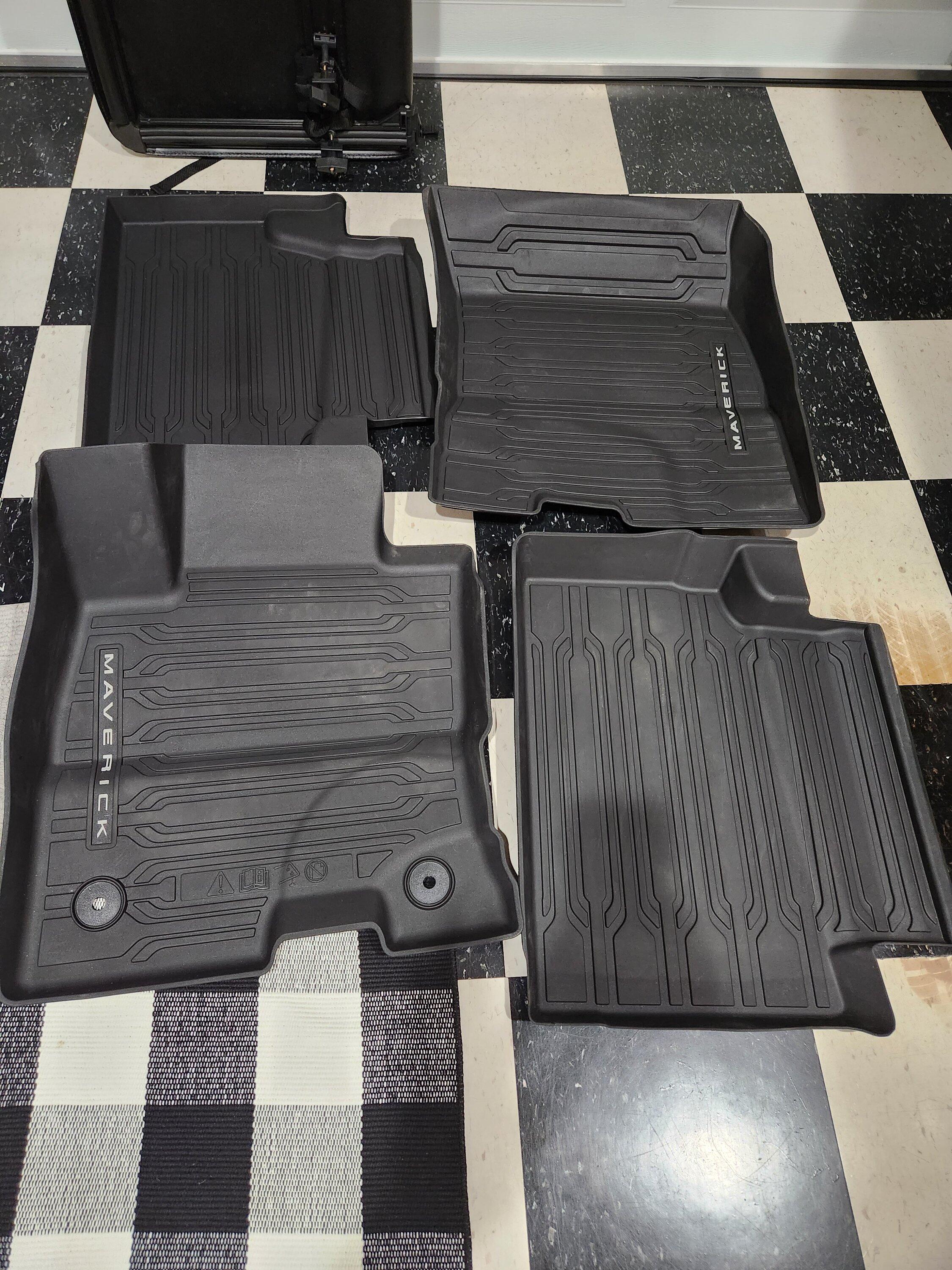 Ford Maverick HYBRID All weather floor mats 20221008_180428