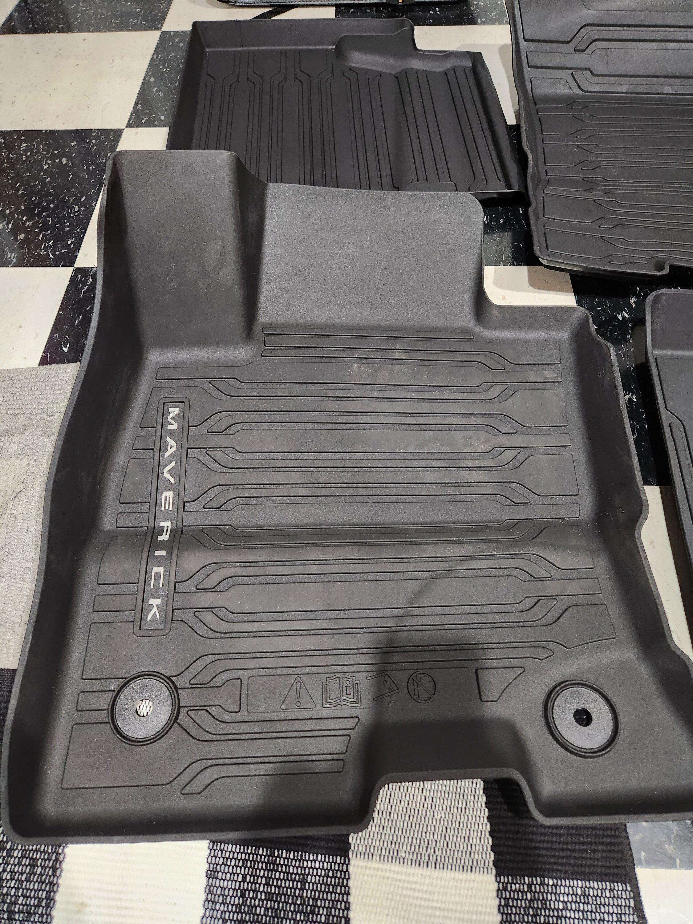 Ford Maverick HYBRID All weather floor mats 20221008_180433