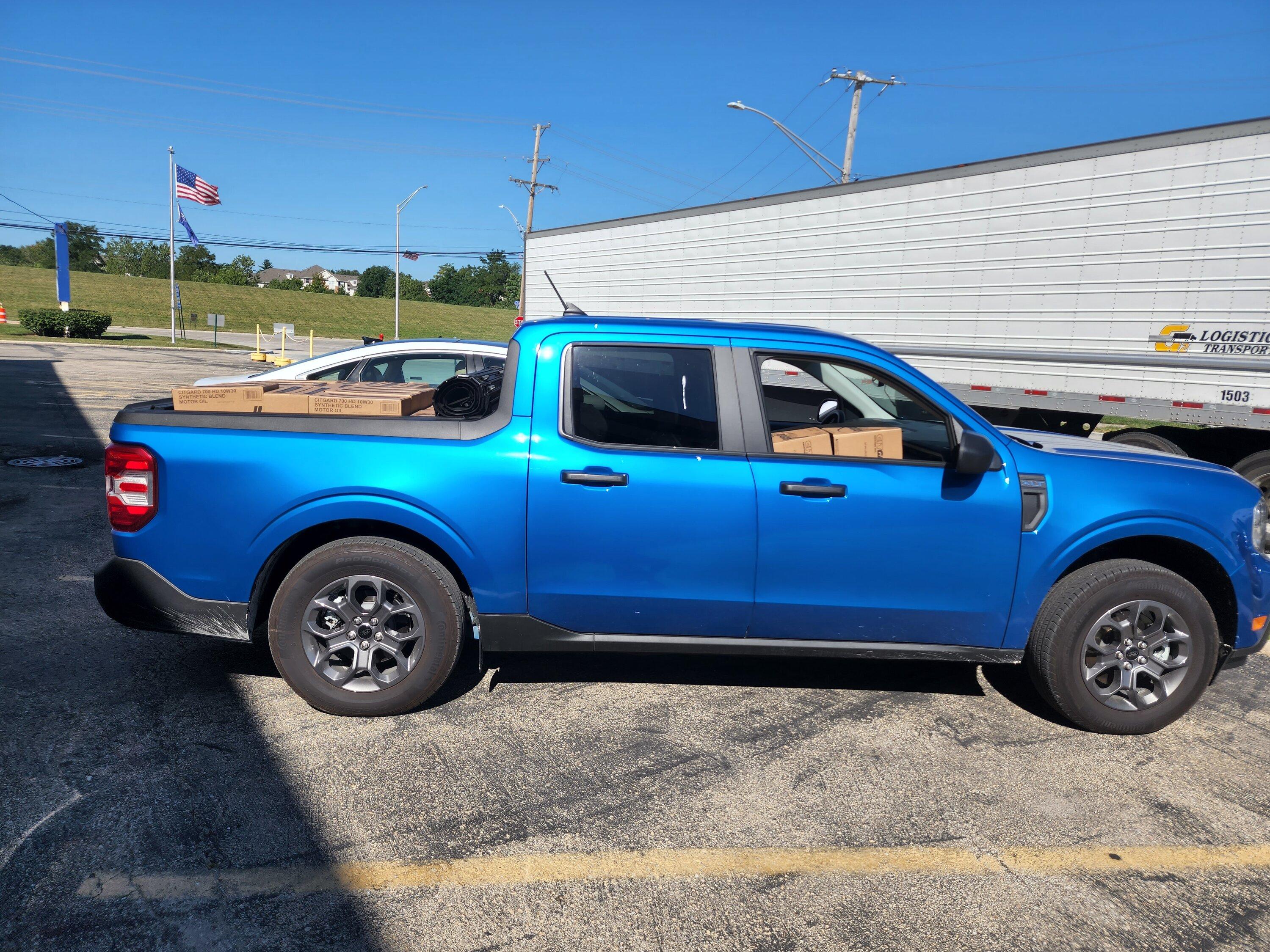 Ford Maverick What's your Maverick hauling in the bed? [Photos Edition] 20220909_102311