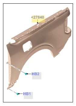 Ford Maverick Are bedside quarter panels made from metal or plastic? MAV PAN