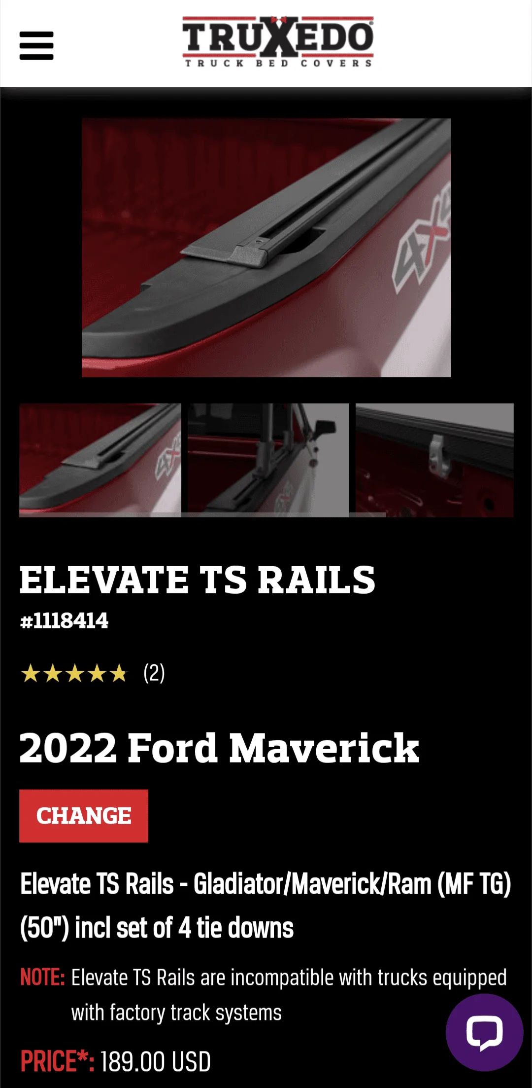 Ford Maverick Tonneaus with rack rails Screenshot_20221016-094839