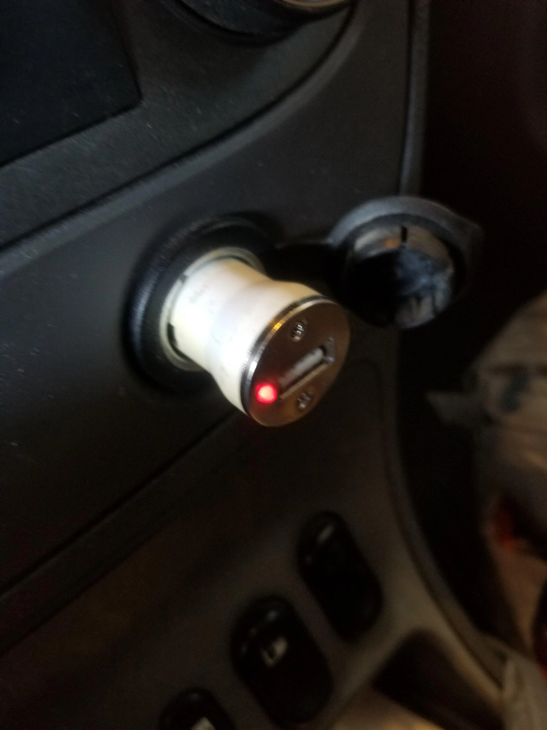 Ford Maverick Ultra compact lighter socket dual phone charger 20221015_175643