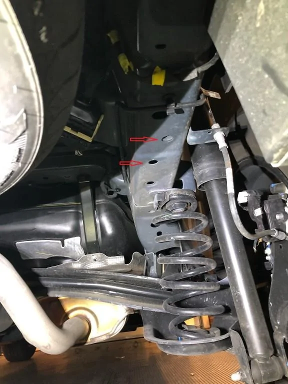 Ford Maverick Rear Under-bed  Attachment Point for Towing, Piece Needed TsofP8
