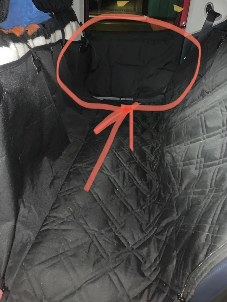 Ford Maverick Dogs in the Lariat? Scratches / damage? RearSeatDogProtector