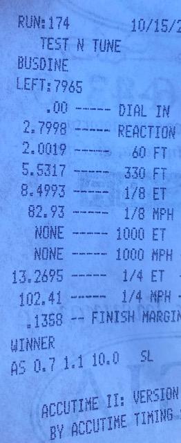 Ford Maverick Buschur's Maverick runs 13.2s @ 102.4mph IMG_1198