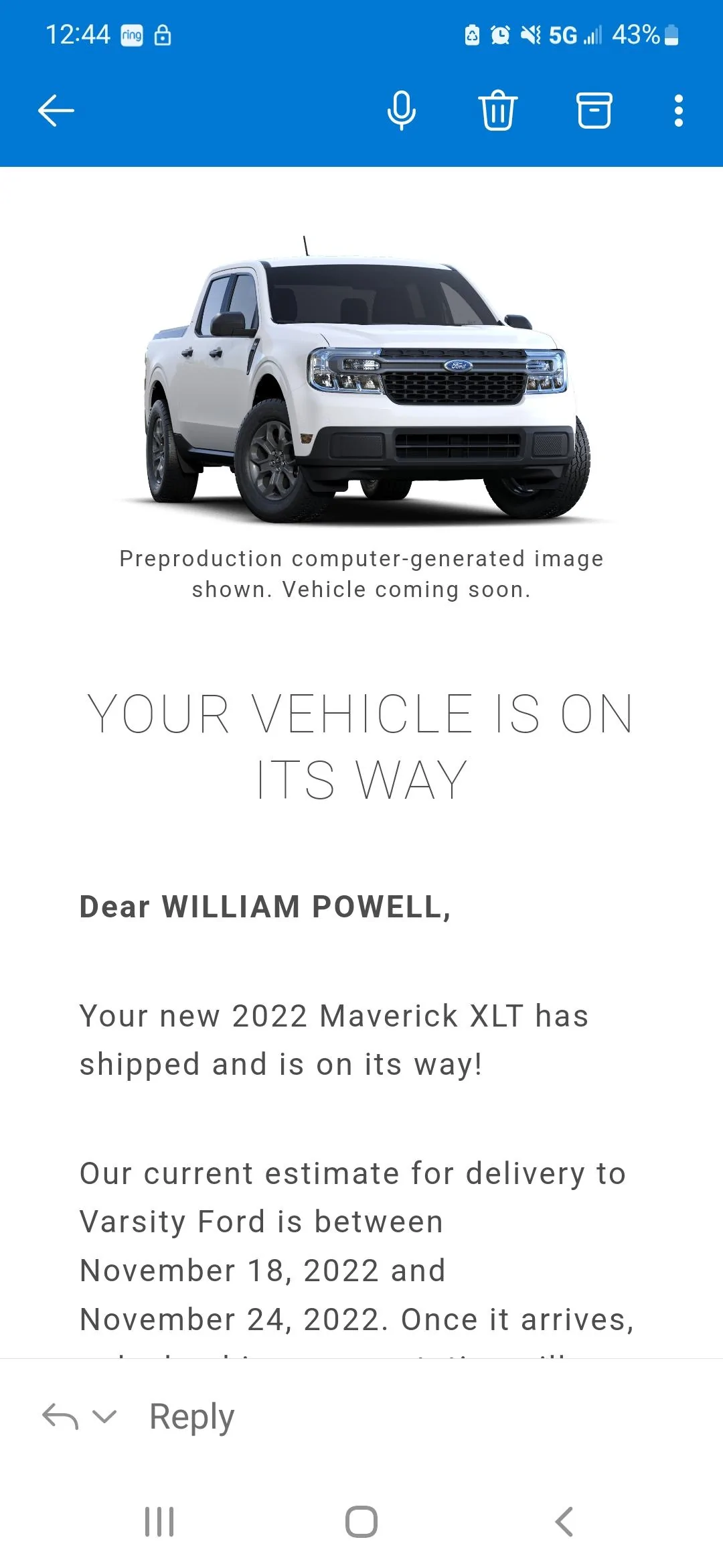 Ford Maverick This is getting ridiculous Screenshot_20221017-124445_Outlook