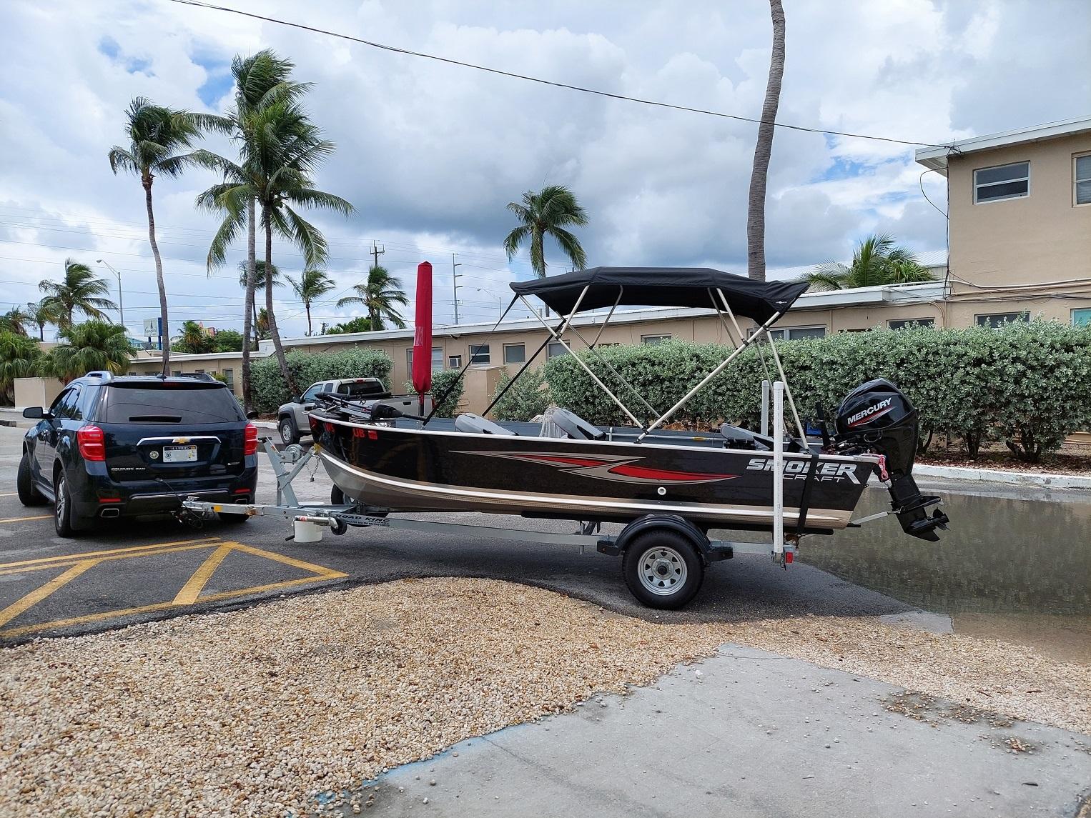 Ford Maverick Examples of maximum trailers a non-tow package Maverick can safely tow Smokercraft