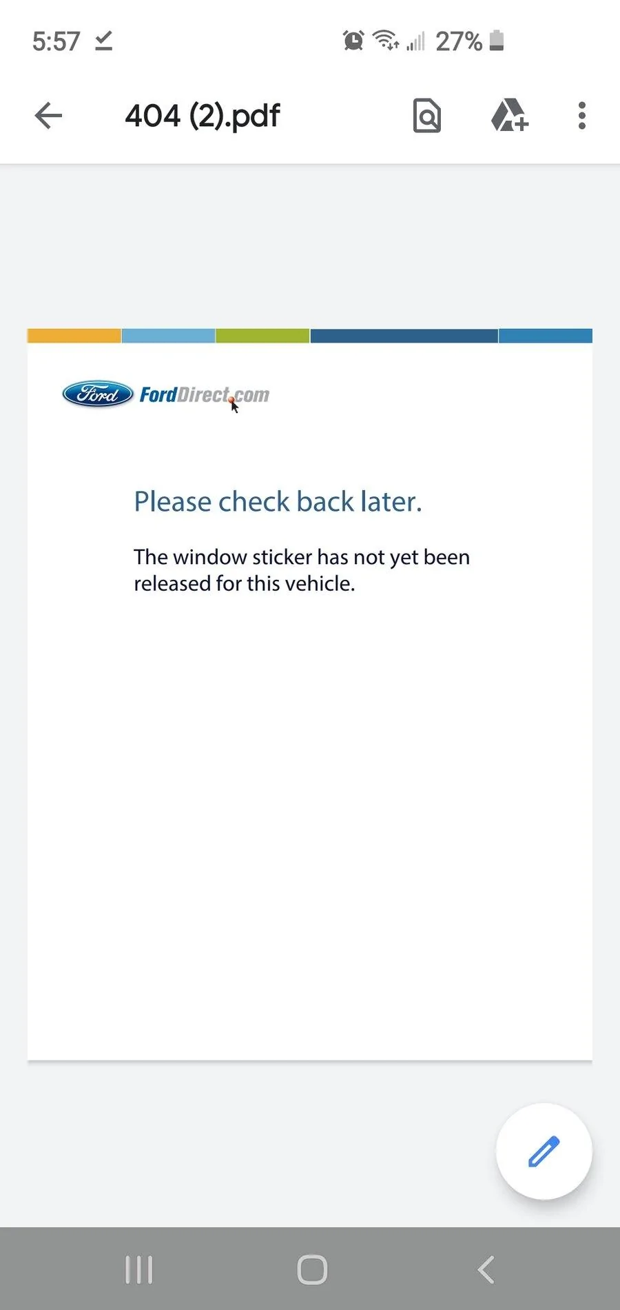 Ford Maverick Mavericks now hitting "In Production" status on Ford tracker. Has Yours? Screenshot_20210914-175726_Driv