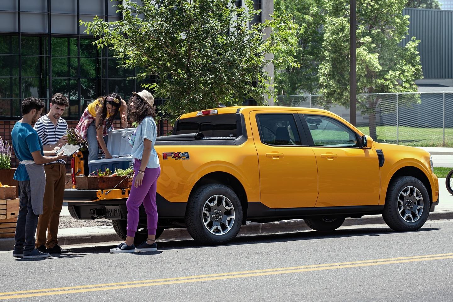 Ford Maverick CYBER ORANGE Maverick Photos Thread Cyber Orange Maverick Lariat FX4 1