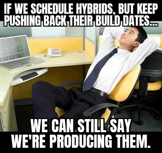 Ford Maverick In one day my hybrid production week has been delayed twice Office Thoughts 16092021045500
