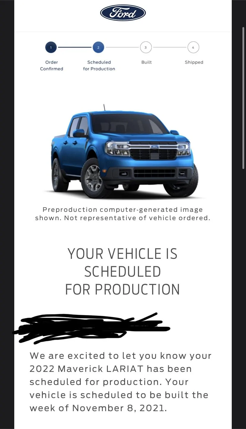 Ford Maverick 📬 9/16 Scheduling Email Received Group! DB0066F6-0FAE-41F5-A69A-0B335C236702