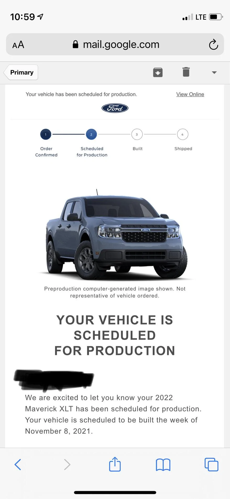 Ford Maverick 📬 9/16 Scheduling Email Received Group! 5B851EE1-BCEC-4492-9498-6358EBF6BC9B
