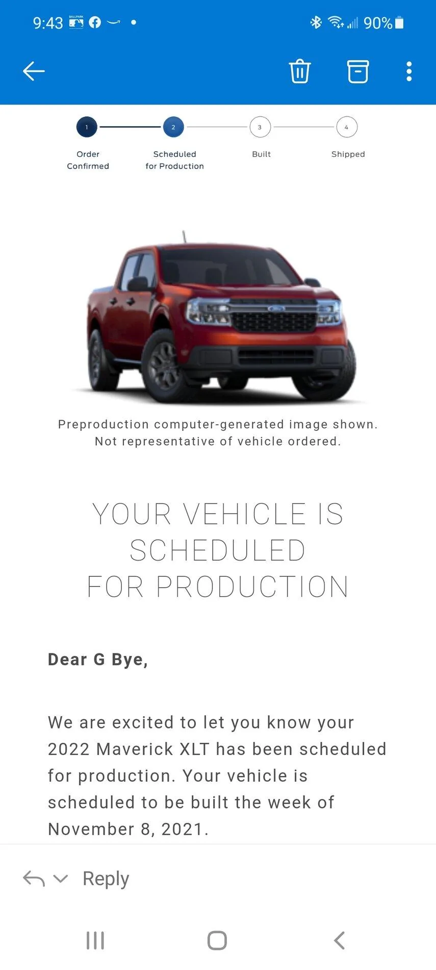 Ford Maverick 📬 9/16 Scheduling Email Received Group! B18AE43C-210F-4CFA-8F88-EFDEF1B411DB