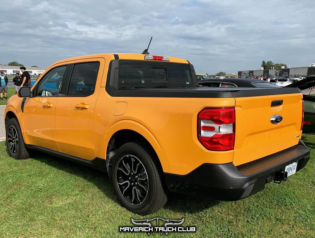 Ford Maverick CYBER ORANGE Maverick Photos Thread Cyber Orange Maverick Lariat 4