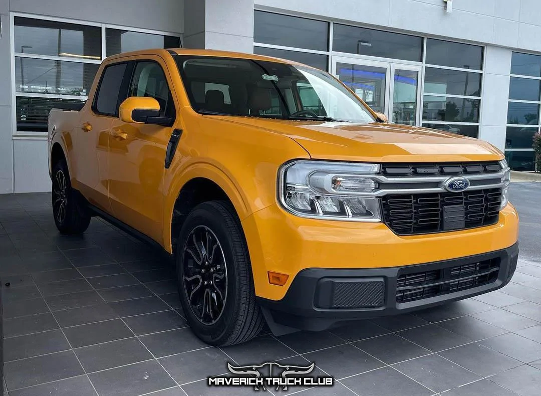 Ford Maverick CYBER ORANGE Maverick Photos Thread Cyber Orange Maverick Lariat 3