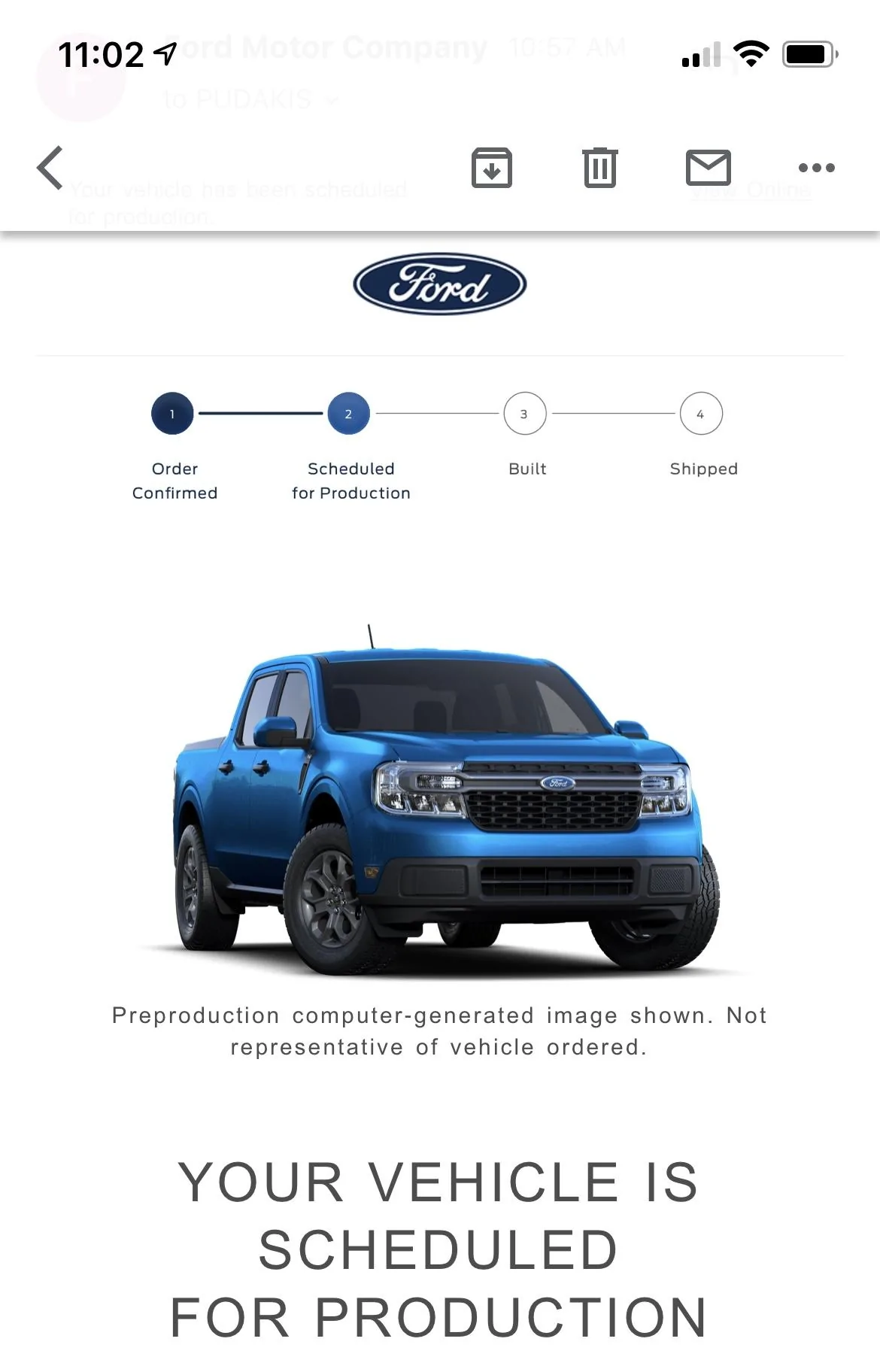 Ford Maverick 📬 9/16 Scheduling Email Received Group! 17024714-4164-477C-8FA2-70F5197D9E0F