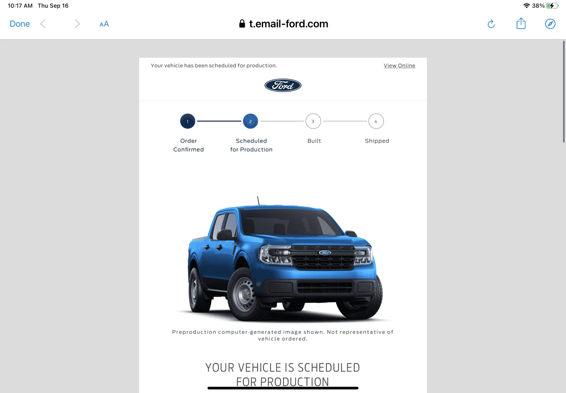 Ford Maverick Hybrid Order Support Group 4F74B996-B623-4FB0-A1F3-E4DD1470341C