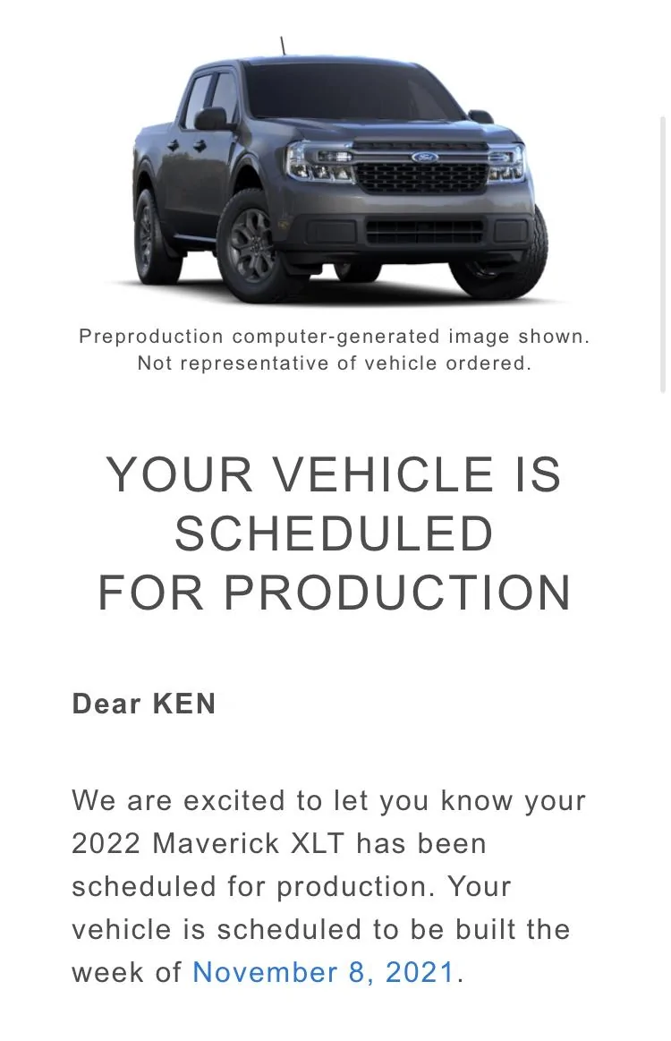 Ford Maverick 📬 9/16 Scheduling Email Received Group! 93A2A1DA-C55C-40E1-BD24-EACEB868FE9D