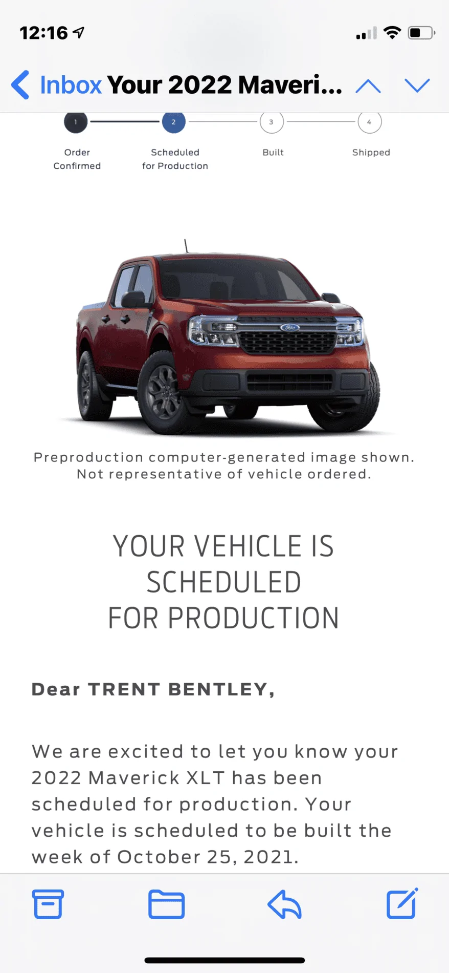 Ford Maverick 📬 9/16 Scheduling Email Received Group! F117CBE7-3CEB-4565-8543-8FF8A9EF23FC