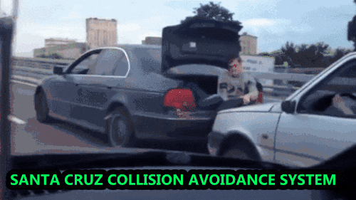 Ford Maverick Maverick Memes -  fun diversion while we wait [ ** NO POLITICS ** ] Santa_Cruz_Collion_Avoidance
