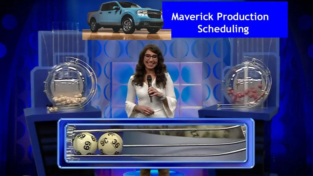 Ford Maverick Maverick scheduling week of 9/20 for production build week 11/15 scheduling