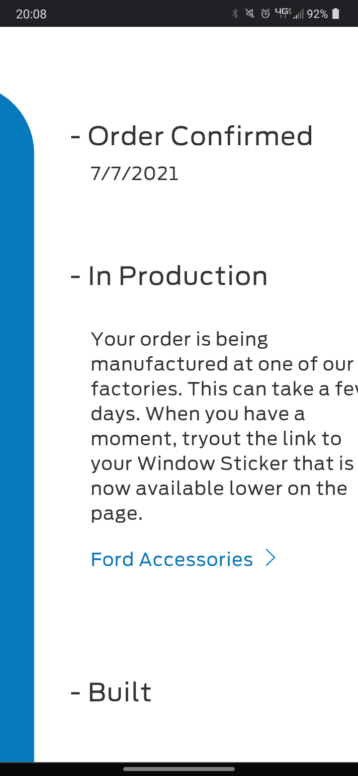 Ford Maverick Got my window sticker for 2022 Ford Marverick Lariat Screenshot_20210918-200821