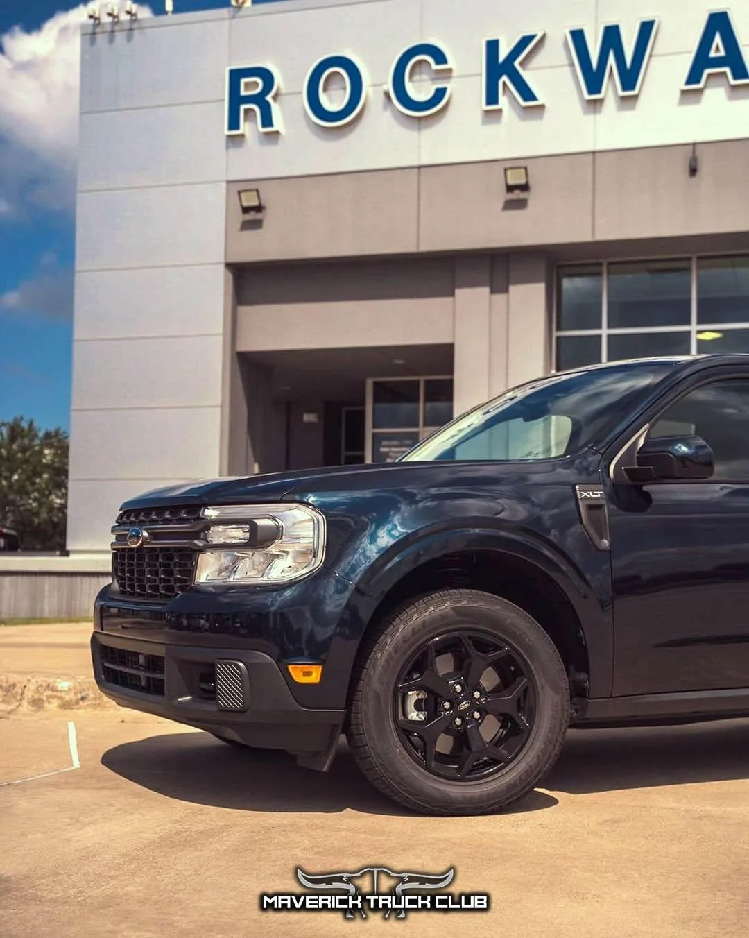 Ford Maverick ALTO BLUE Maverick Photos Thread 2022 Ford Maverick Alto Blue XLT FX4 7