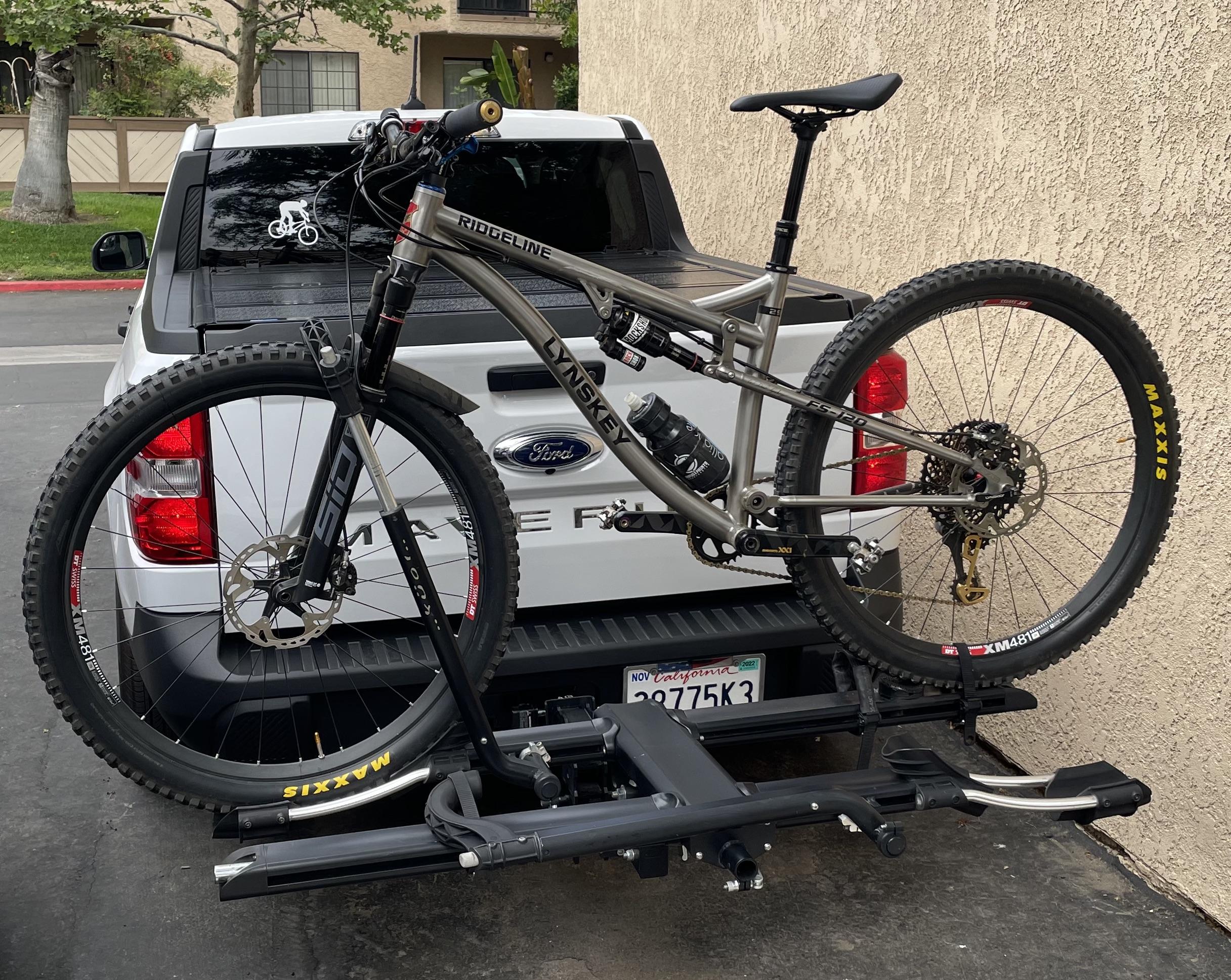 Ford Maverick Bike Racks... Tailgate Pad or Hitch Rack for frequent use. IMG_0067