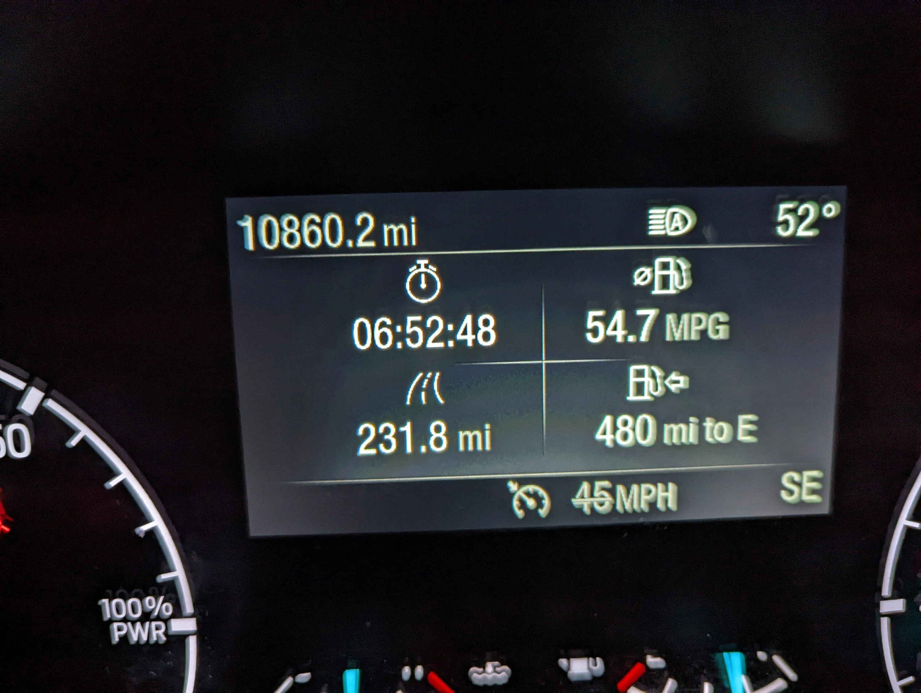 Ford Maverick Hypermiling Challenge for 2.5L Hybrid PXL_20221016_001923353