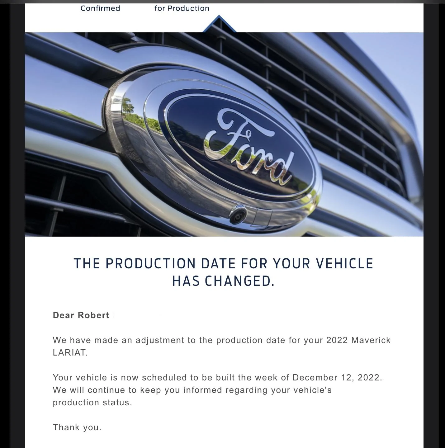 Ford Maverick New Email 10/18/22 - 2022 with Dec Build date 293E9ACD-0CCD-4B2C-8355-C447196E05A7