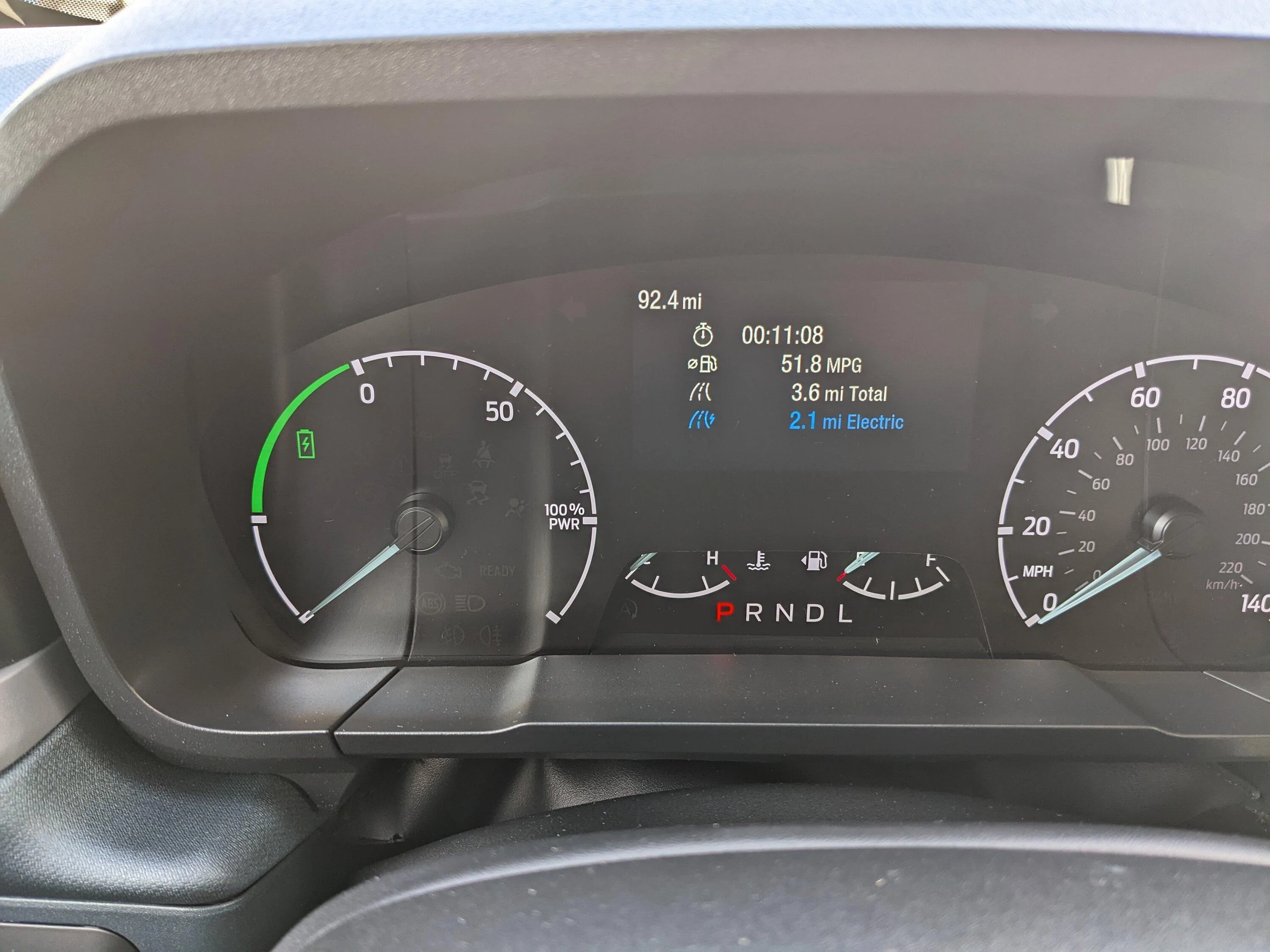 Ford Maverick Don't drive like you stole it. 53.4 mpg with Hybrid PXL_20221016_193353530