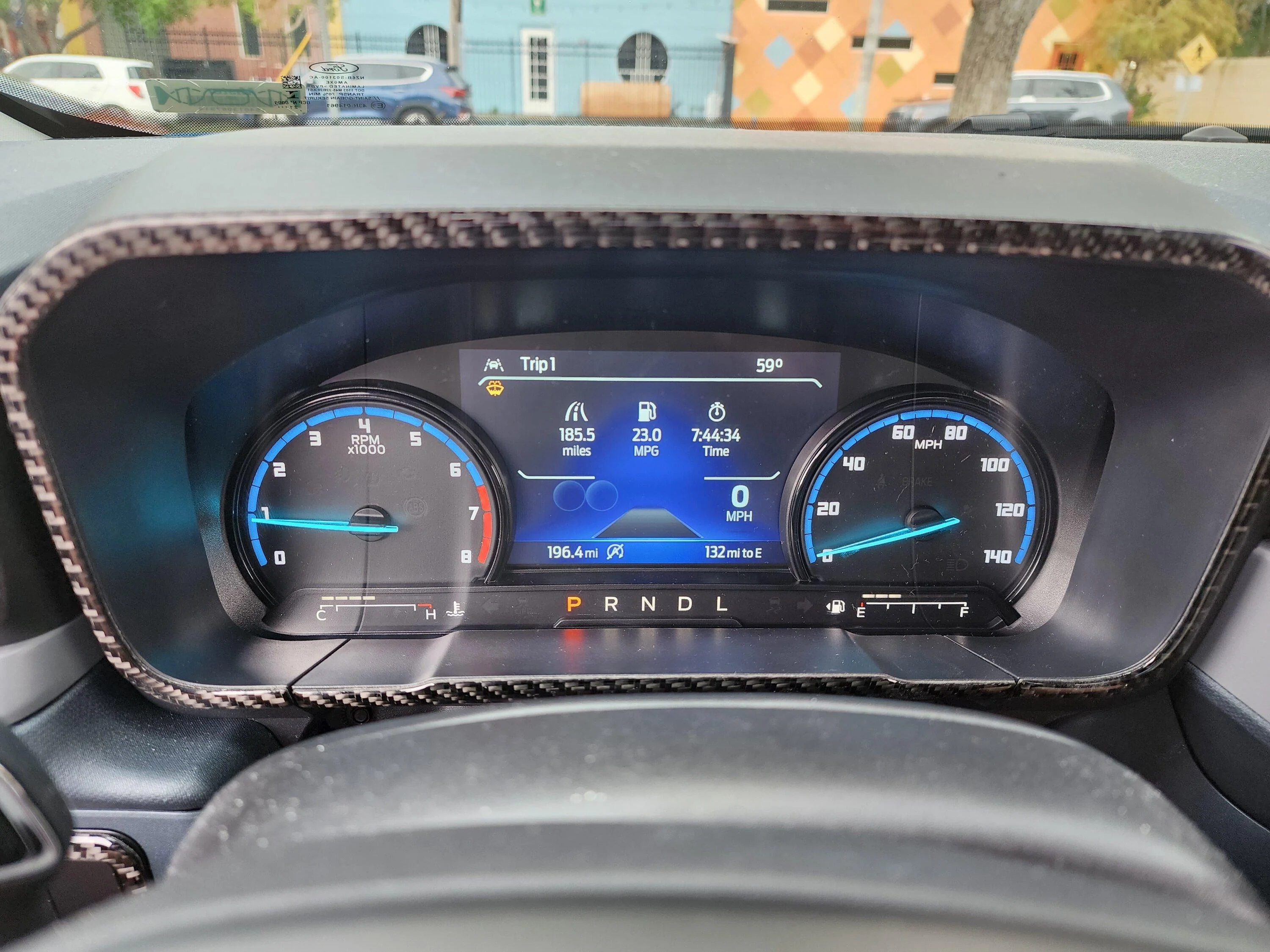 Ford Maverick Lariat Gauge Cluster 20221019_091711