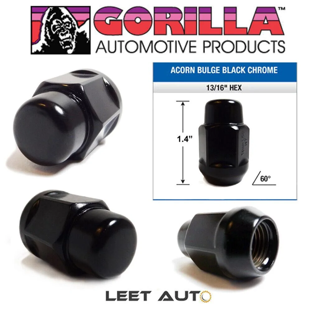 Ford Maverick Acorn lugnuts not going "into" the rim very far? s-l1600